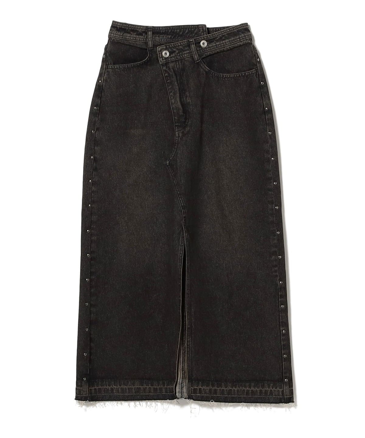 美品 レッドカード×ビームス　別注　 2way 巻きスカート デニム　25 BEAMS HEART（ビームス ハート）【9/4値下げ】スリット デニム