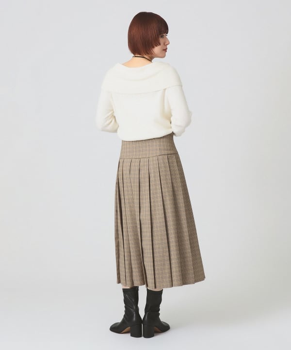 あ*☻様 【美品】Ray BEAMS チェック切り替えキルトスカート Ray BEAMS（レイビームス）の「チェック 切り替え キルト