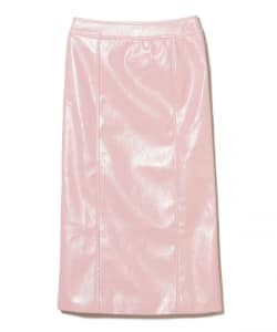 DREAM sister jane / Rose-Spun PU Midi Skirt