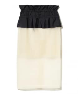 TOGA PULLA / SHEER MESH SKIRT