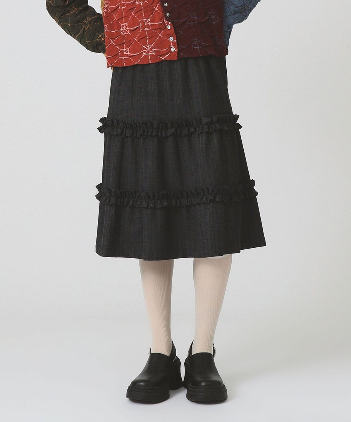 【別注】MARMARI マルマリ / フリル スカート スカート WOMEN BLACK ONE SIZE 【別注】MARMARI マルマリ / フリル スカート スカート WOMEN BLACK ONE SIZE