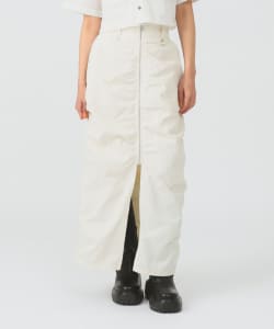 フロント ジップ タイトスカート