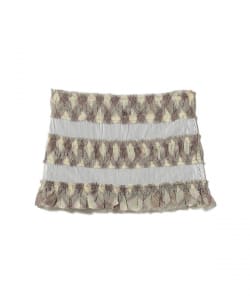 taottao / Stripe Chiffon Skirt