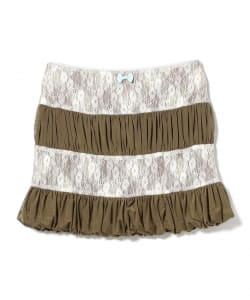 taottao / Lace Midi Skirt