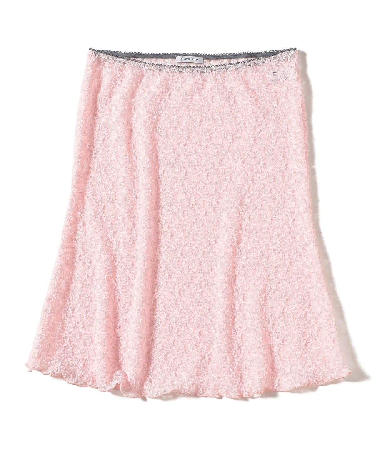 Ray BEAMS（レイ ビームス）SIMONE WILD / LACE SWING SKIRT（スカート