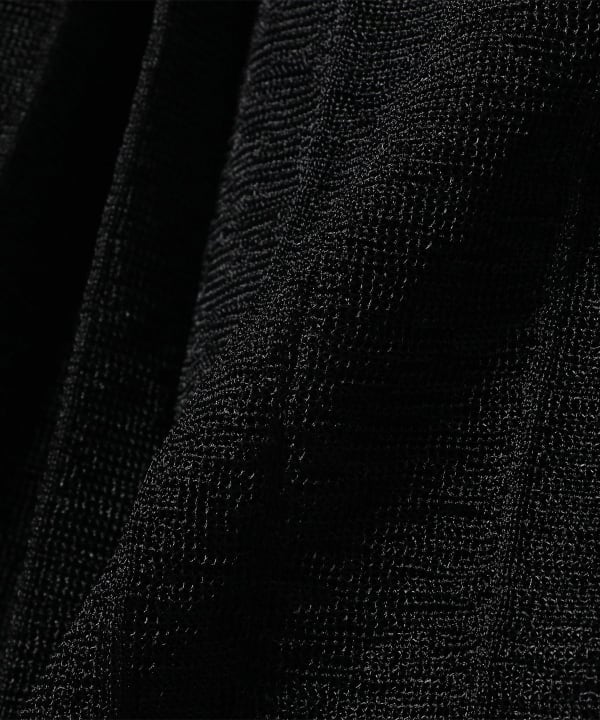 boussole / 14G Full Needle Pin-out Sheer Pleated Skirt