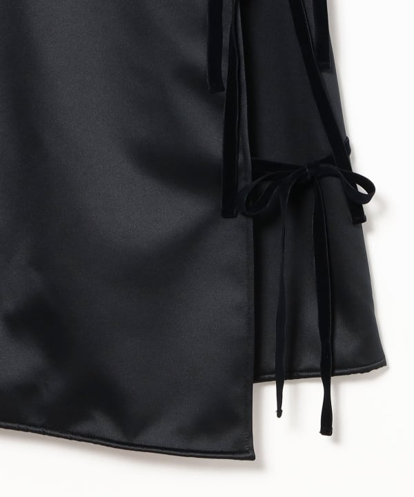 Yuumi ARIA / SATIN BONDING WRAP SKIRT