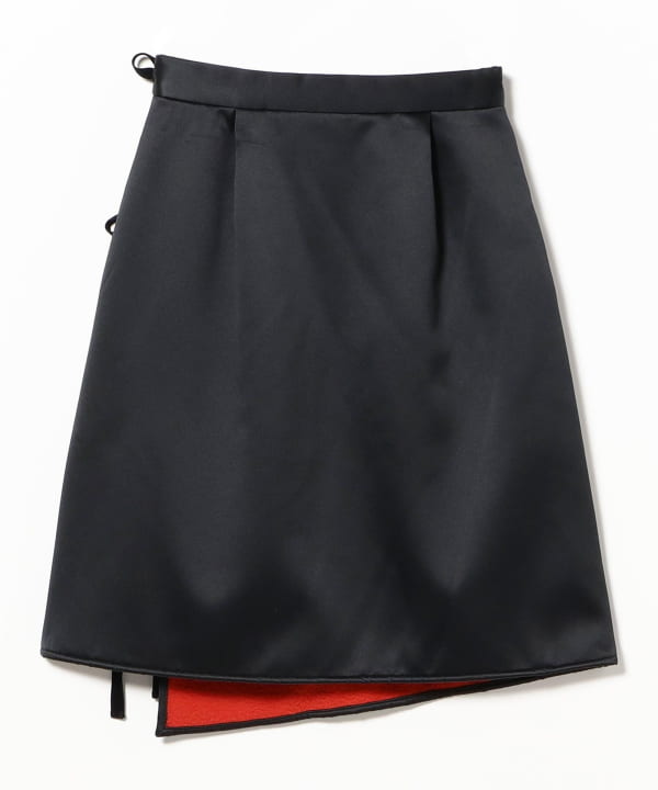 Yuumi ARIA / SATIN BONDING WRAP SKIRT
