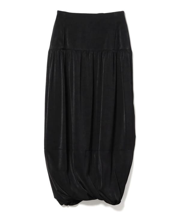 08sircus / Suede balloon skirt