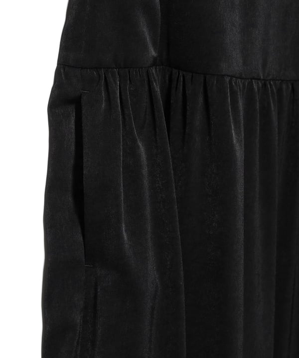 08sircus / Suede balloon skirt