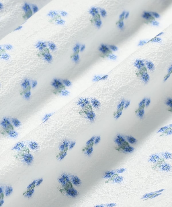 DREAM sister jane / Sea Salt Jacquard Midi Skirt