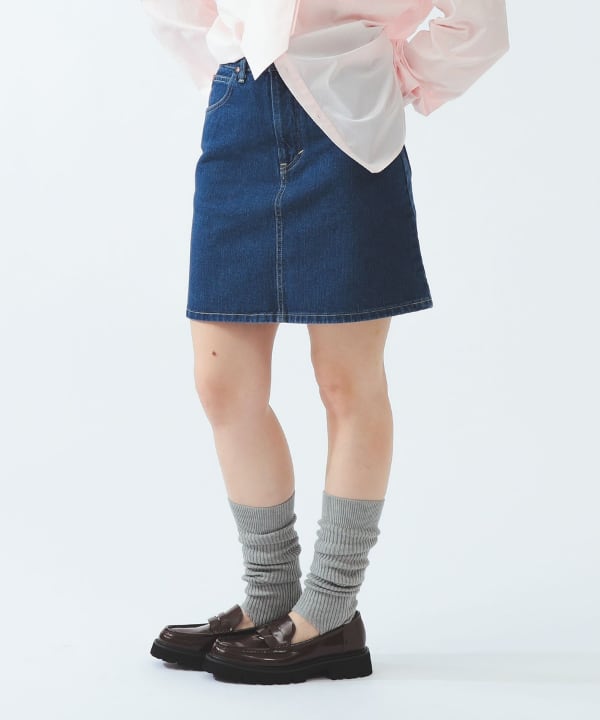 【+10%ポイントUP】Lee / STANDARD WARDROBE デニム ミニスカート