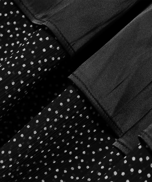 FUMIE=TANAKA / Dot End Tiered Skirt