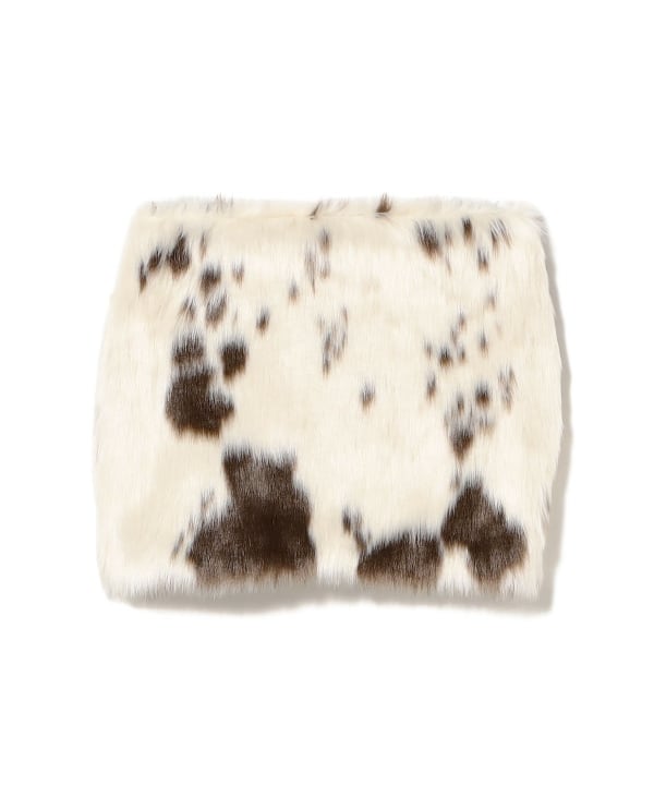 YUHAN WANG / Fur Mini Skirt