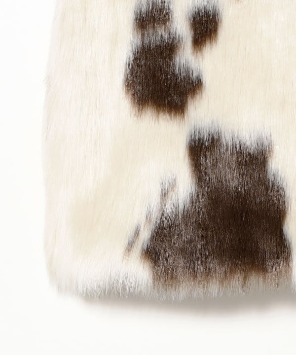 YUHAN WANG / Fur Mini Skirt