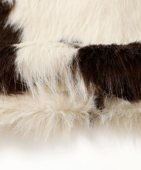 YUHAN WANG / Fur Mini Skirt