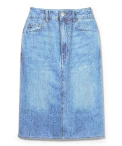 YOHEI OHNO / Trompe l'oeil Denim Skirt