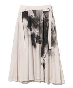 Ujoh / Inverted Pleats Skirt