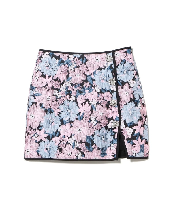sister jane / Floral Canvas Jacquard Mini Skirt