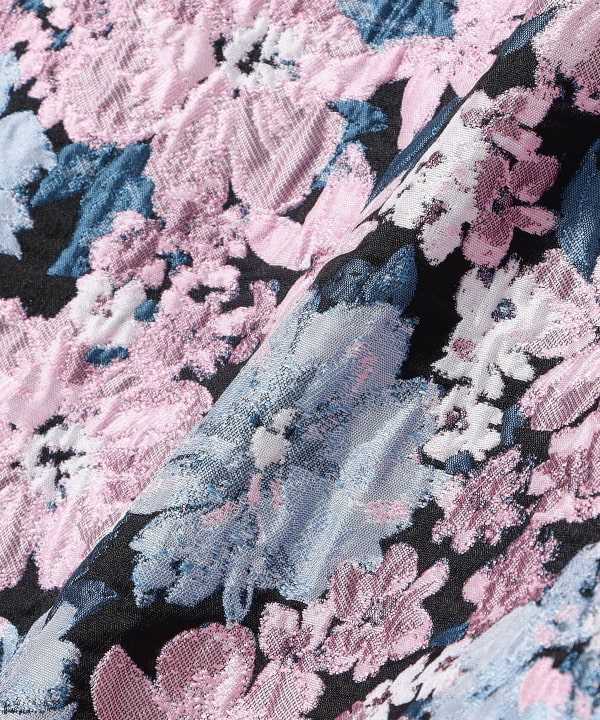 sister jane / Floral Canvas Jacquard Mini Skirt