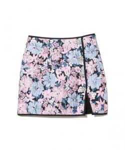 sister jane / Floral Canvas Jacquard Mini Skirt