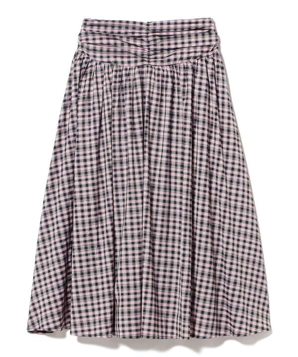 sister jane / Vence Check Maxi Skirt