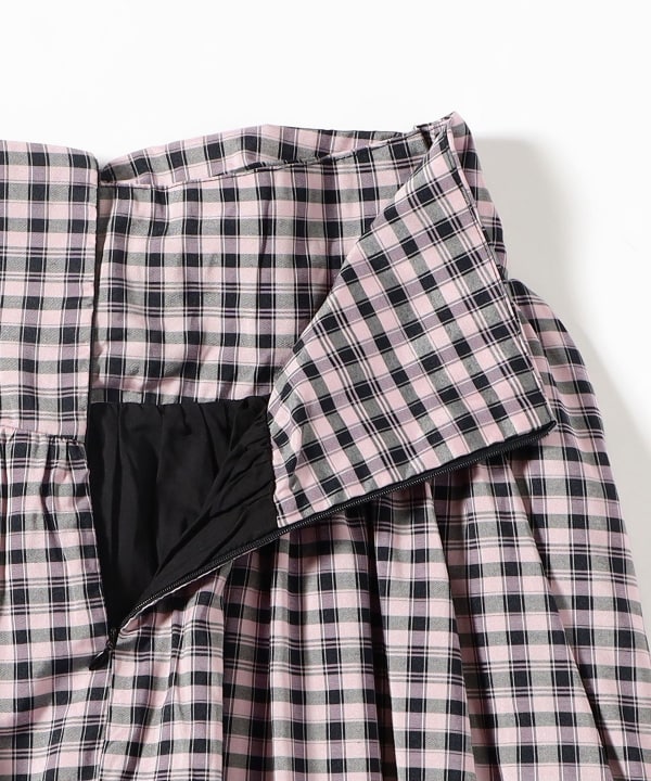 sister jane / Vence Check Maxi Skirt