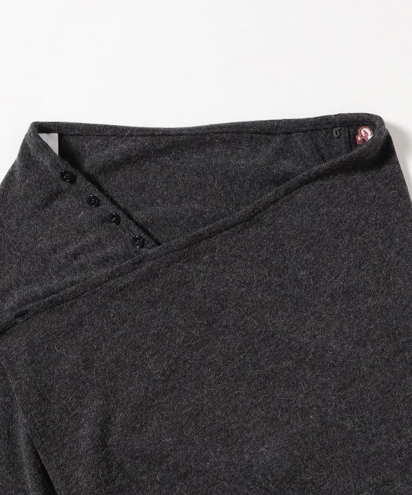 PISCESS / Button Layered Midi Skirt