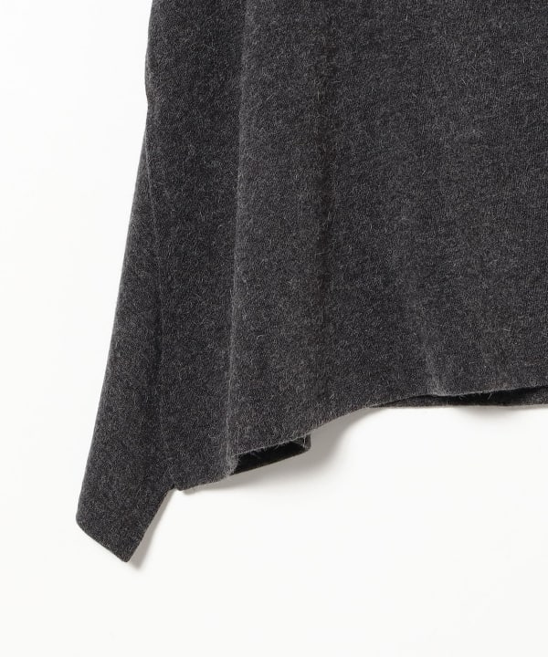 PISCESS / Button Layered Midi Skirt