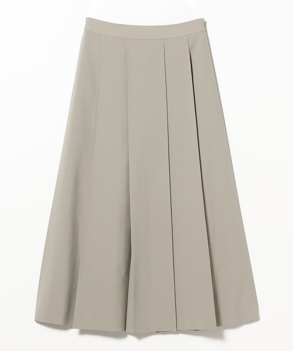 Graphpaper / Wool Ripstop Box Pleats Skirt