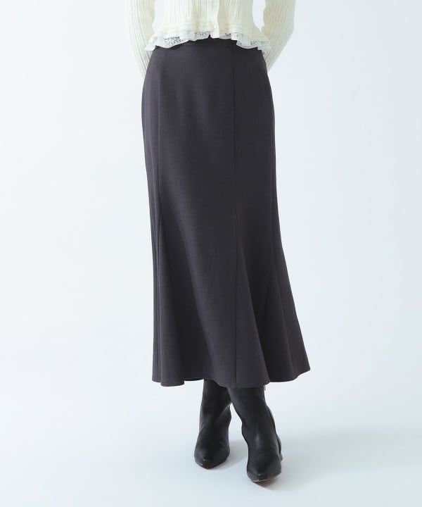 バックスリット マーメイド スカート