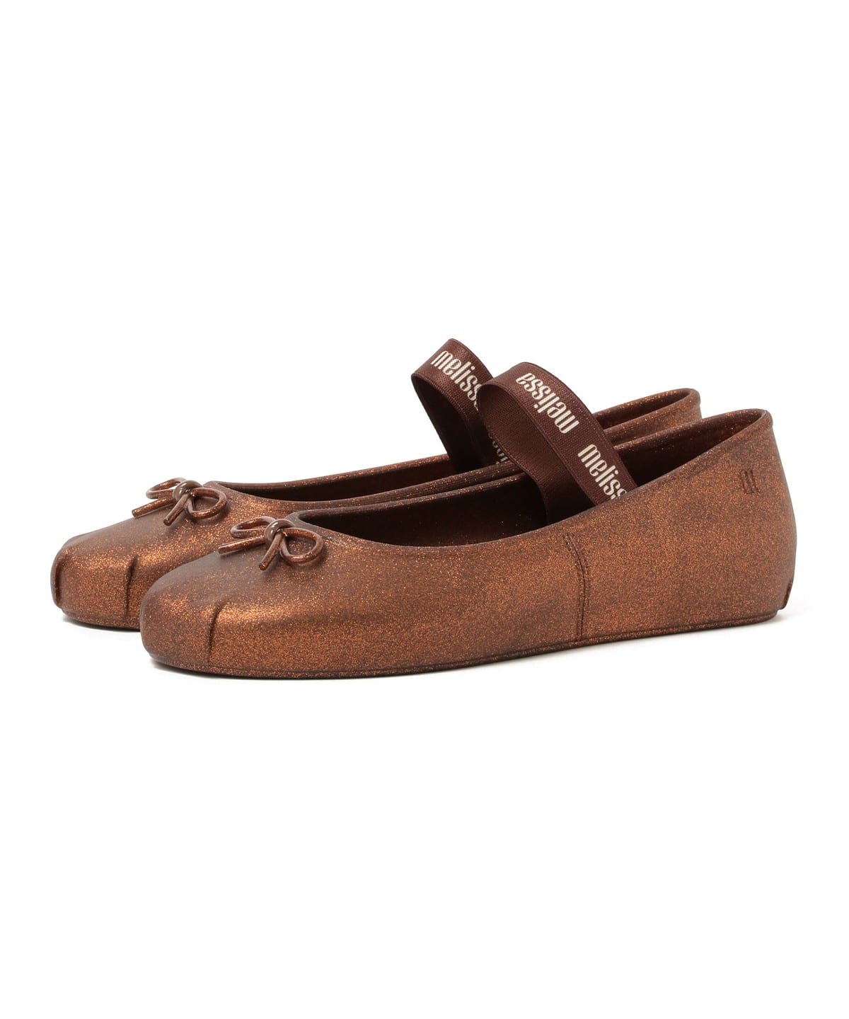 melissa / SOPHIE MILKY BRONZE シューズ WOMEN BROWN GLITTER 36 melissa / SOPHIE MILKY BRONZE シューズ WOMEN BROWN GLITTER 36