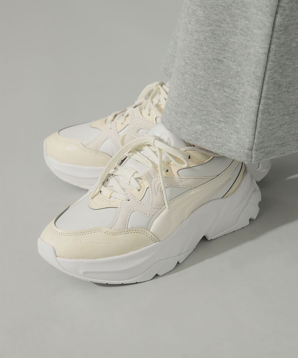 【WEB限定】PUMA プーマ / ウィメンズ SOPHYR WV スニーカー シューズ WOMEN ウォームホワイト 24 【WEB限定】PUMA プーマ / ウィメンズ SOPHYR WV スニーカー シューズ WOMEN ウォームホワイト 24