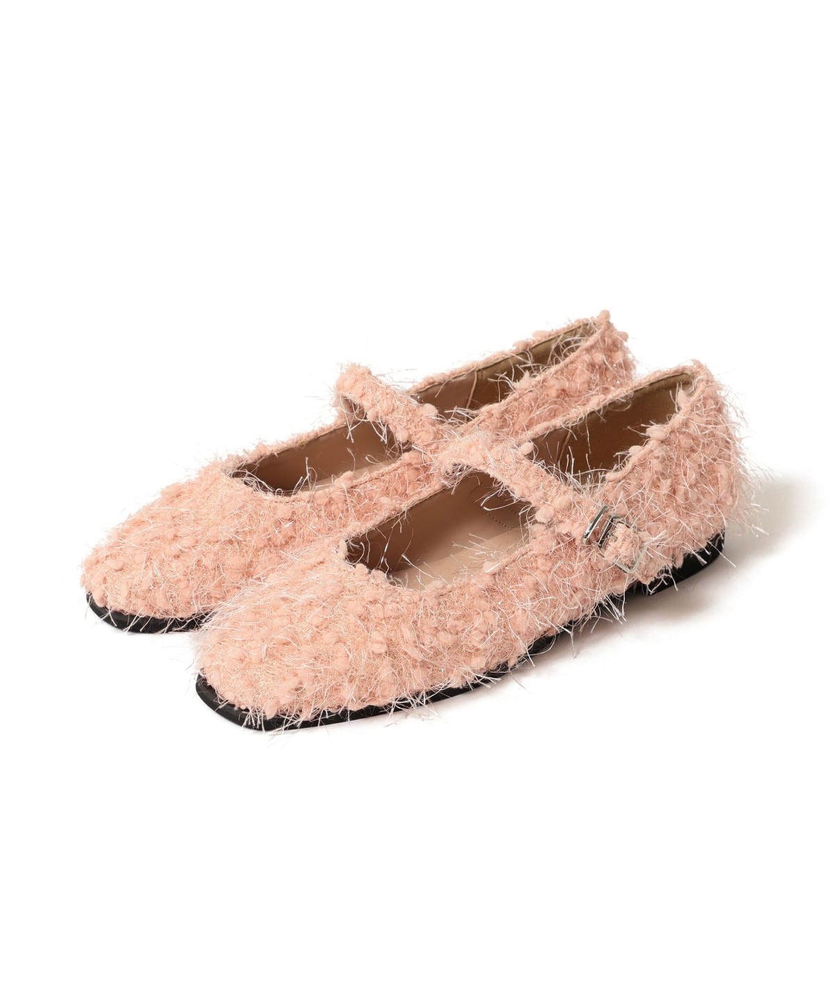 Ray BEAMS（レイ ビームス）ツイード バレエ シューズ（シューズ