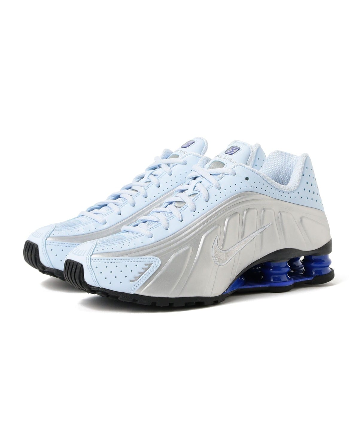 NIKE ナイキ / SHOX R4 シューズ WOMEN BLUE/SILVER 25 NIKE ナイキ / SHOX R4 シューズ WOMEN BLUE/SILVER 25