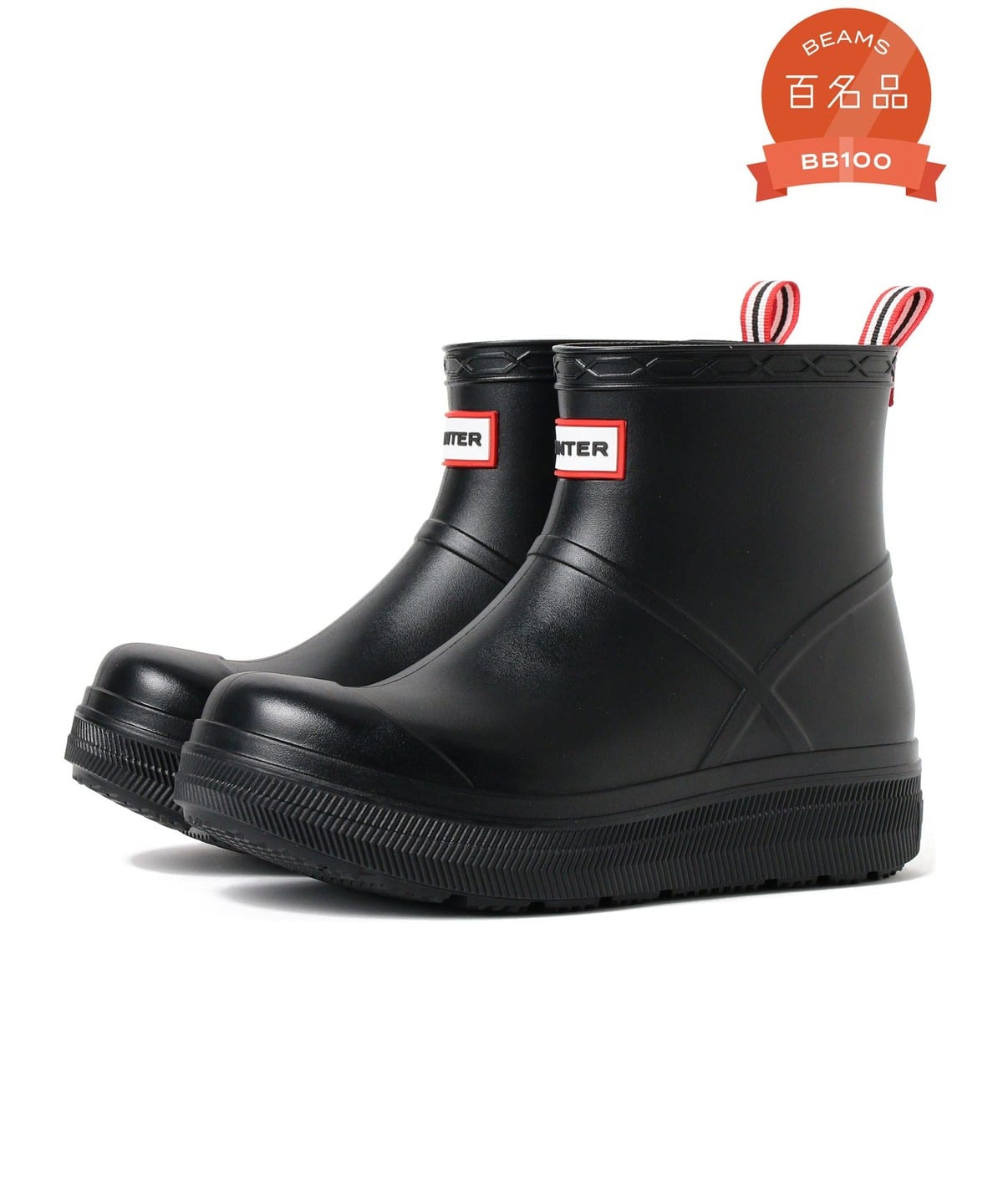 【WEB限定】HUNTER ハンター / プレイ モールデッド ブーツ シューズ WOMEN BLACK 5 【WEB限定】HUNTER ハンター / プレイ モールデッド ブーツ シューズ WOMEN BLACK 5