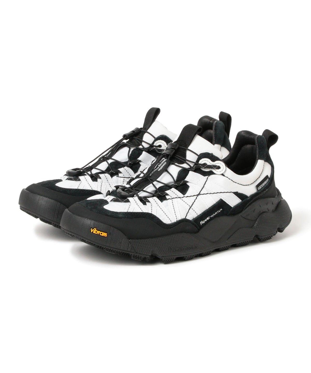 Flower MOUNTAIN / IWANO2 �V���[�Y WHITE/BLACK 37