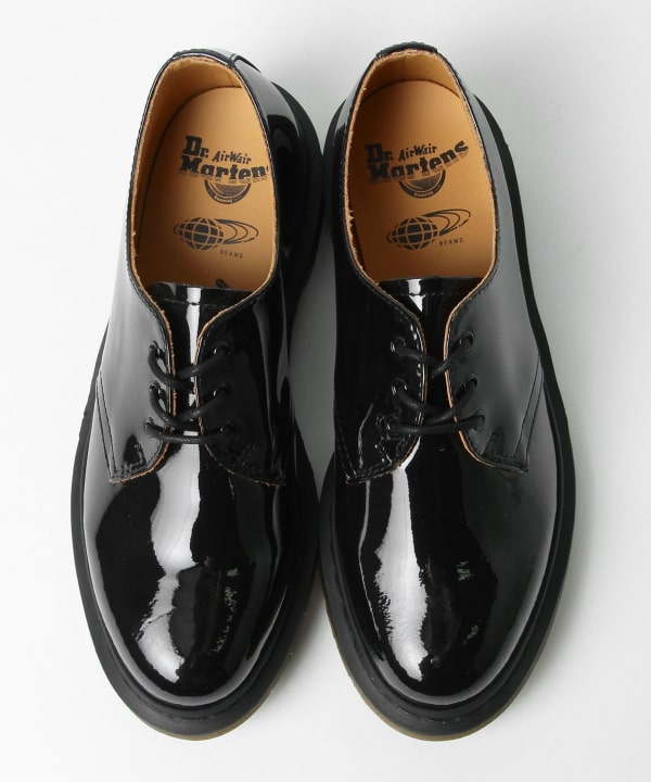 (美品)Dr.Martens BEAMS別注　黒　PATENT LAMPER別注