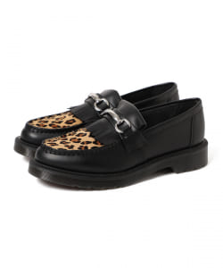Dr.Martens / CORE PRINT ADRIAN SNAFFLE ローファー レオパード