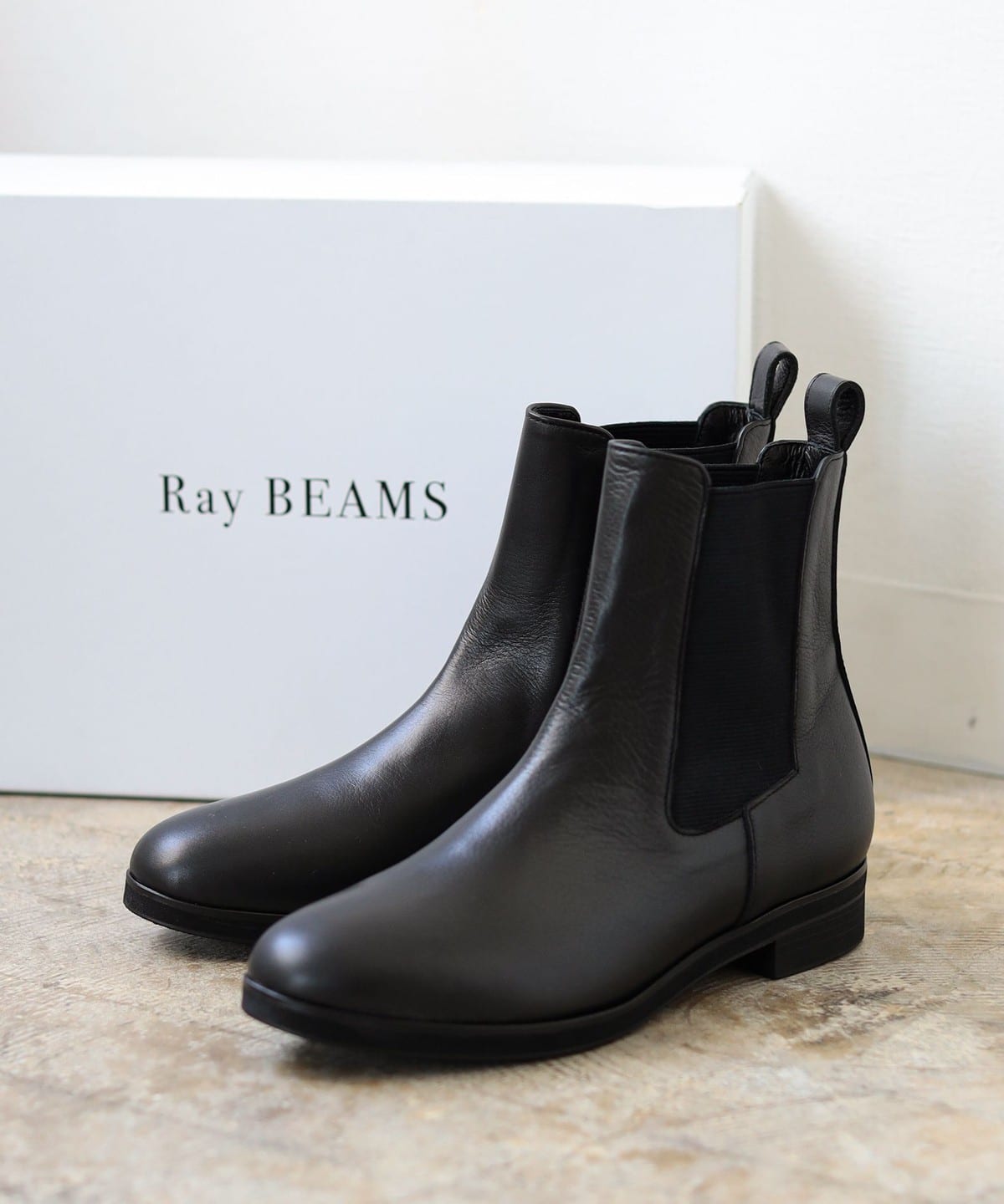 Ray BEAMS（レイ ビームス）Ray BEAMS / レザー サイドゴア ブーツ
