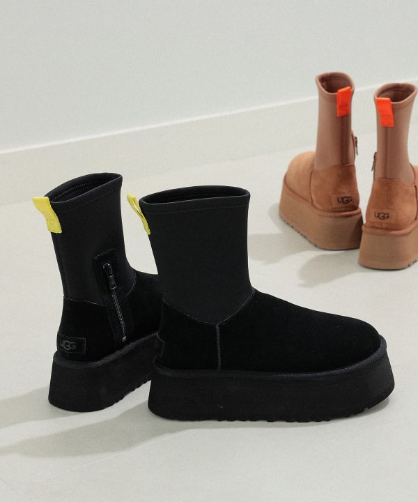 UGG クラシック ディッパー 厚底ムートンブーツ | www.darquer.fr