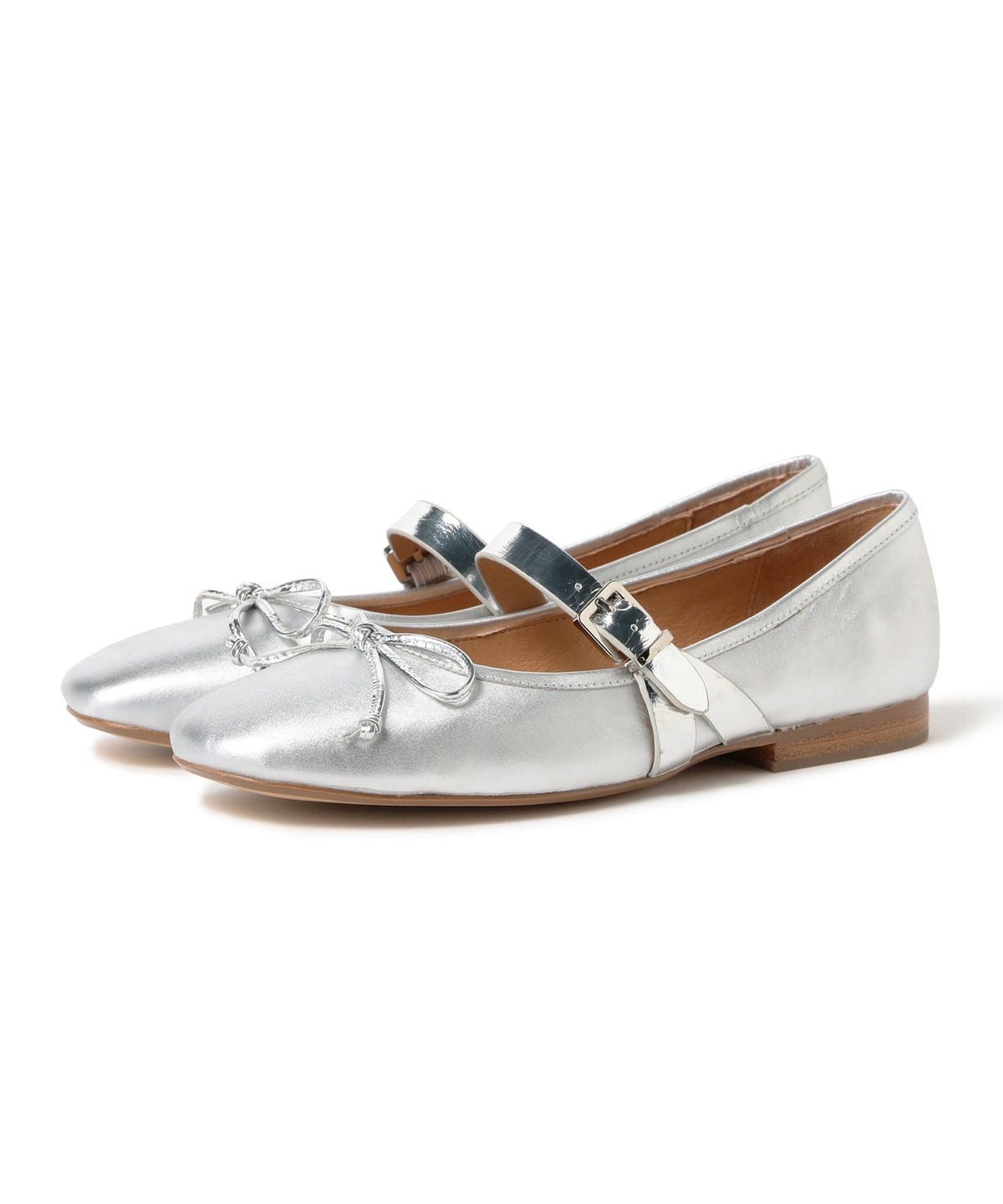 Mollini モリーニ / ストラップ バレエ シューズ シューズ WOMEN SILVER 37 Mollini モリーニ / ストラップ バレエ シューズ シューズ WOMEN SILVER 37
