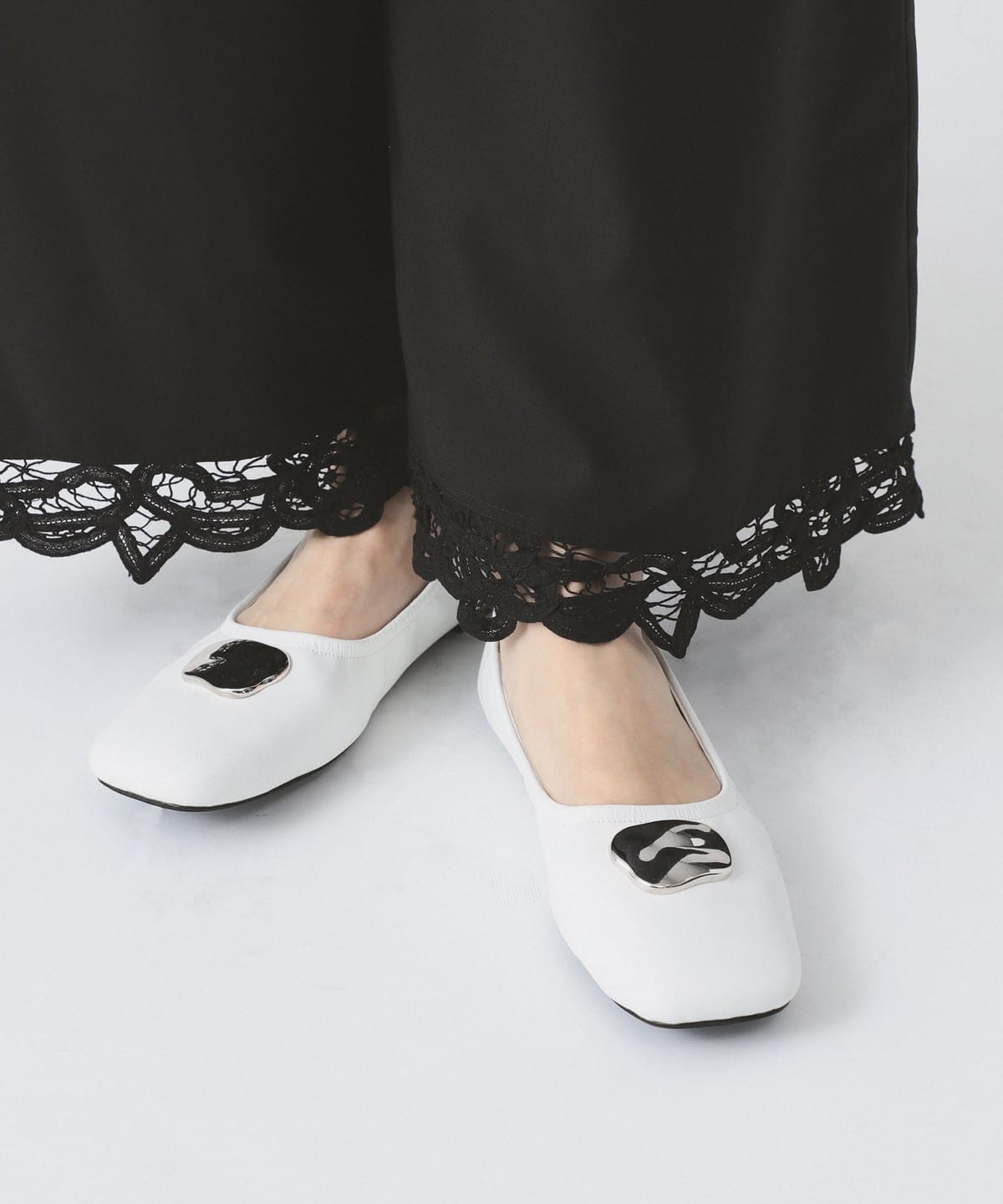 RBS アールビーエス / シャーリング バレエ シューズ シューズ WOMEN WHITE 23 RBS アールビーエス / シャーリング バレエ シューズ シューズ WOMEN WHITE 23