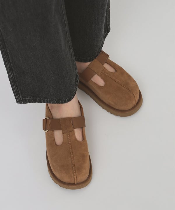 UGGクラシックボアサンダルBEAMS別注ビームスwtaps カラー茶色 Ray BEAMS（レイ ビームス）UGG(R) / Goldenstar Hi Clog（シューズ