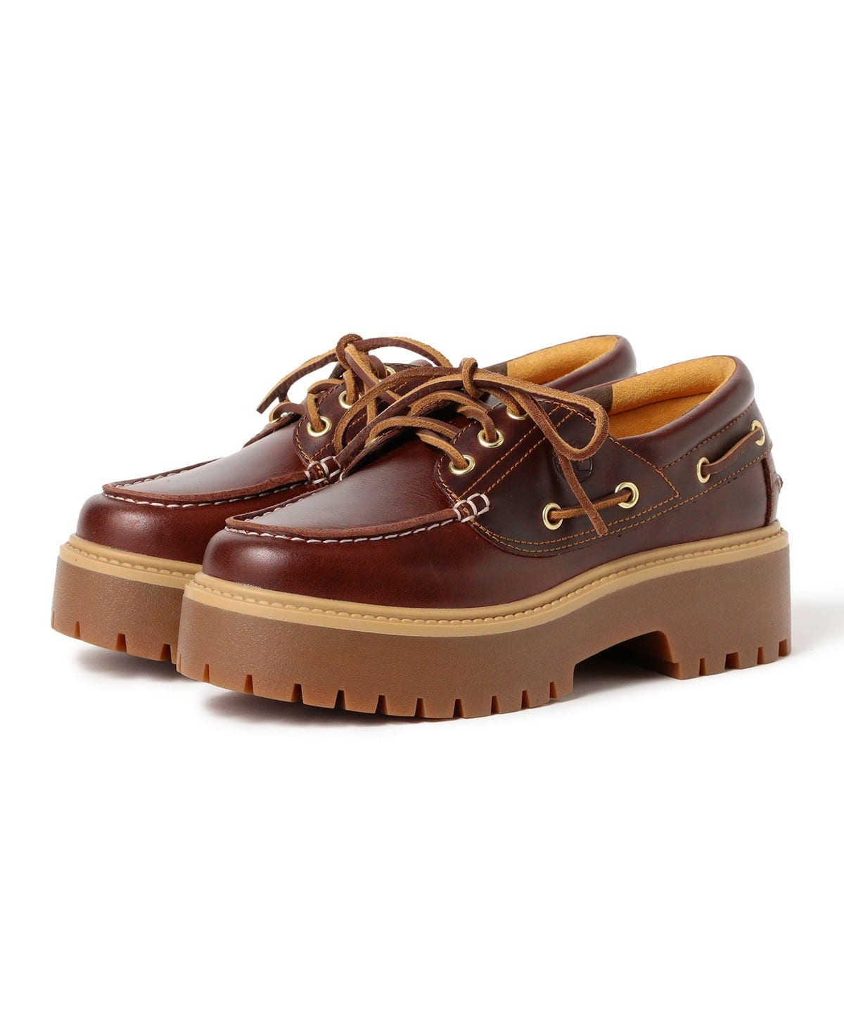 Timberland / STONE STREET 3 EYE シューズ WOMEN RootBeer 8 Timberland / STONE STREET 3 EYE シューズ WOMEN RootBeer 8