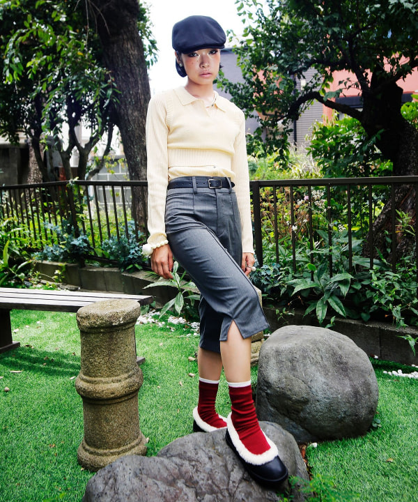 靴 UGG for Ray BEAMS / ZORA LEATHER BALLET Ray BEAMS（レイ ビームス）UGG(R) for Ray BEAMS / ZORA LEATHER