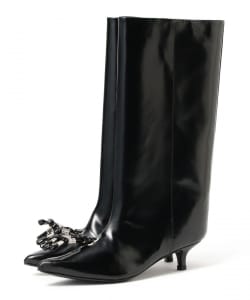 TOGA PULLA SHOE / BEADS MOTIF LONG BOOTS