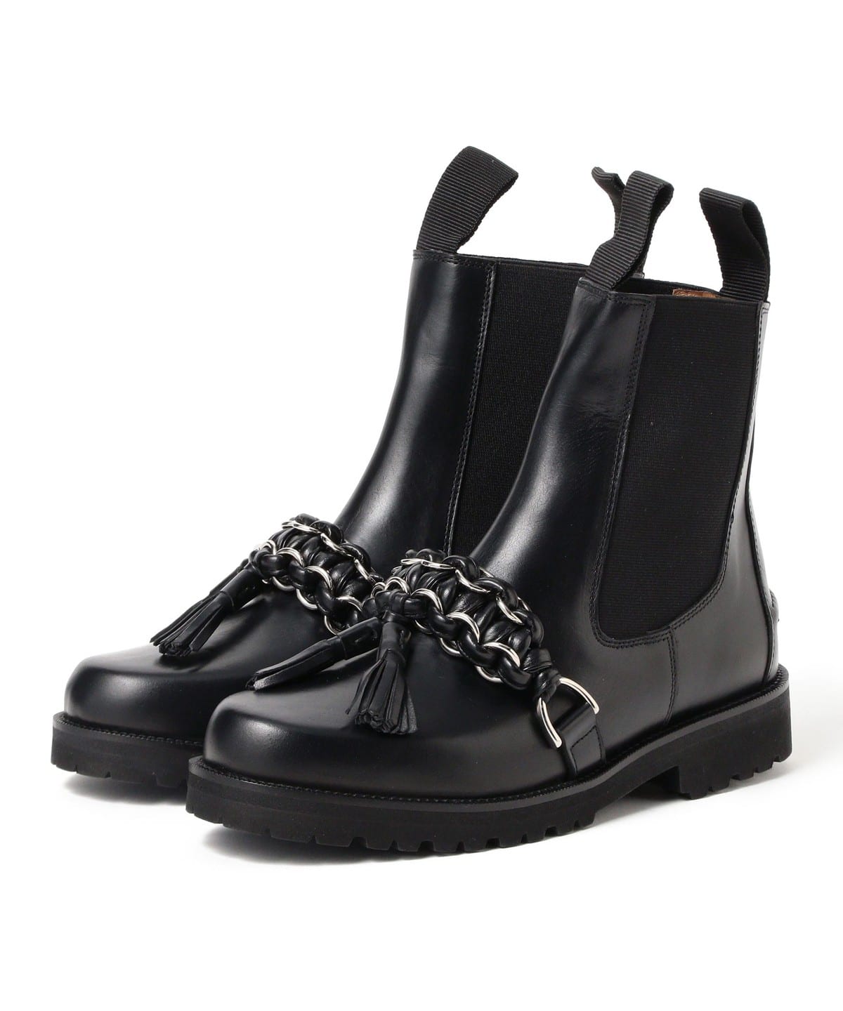 TOGA PULLA SHOE トーガプルラシュー / SIDE GORE BOOTS シューズ WOMEN BLACK 39 TOGA PULLA SHOE トーガプルラシュー / SIDE GORE BOOTS シューズ WOMEN BLACK 39