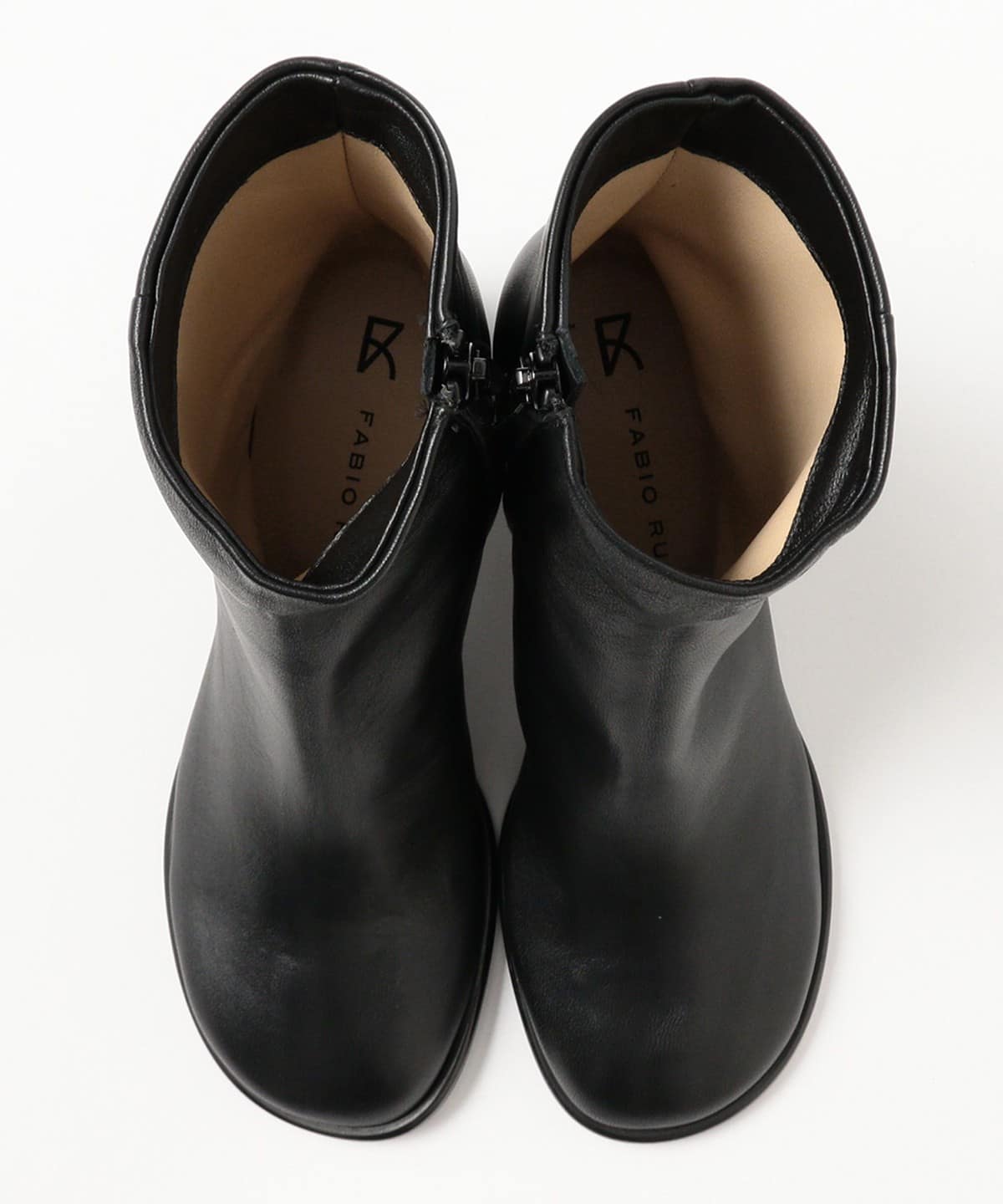 FABIO RUSCONI × Ray BEAMS / ショートブーツ39 新品 Ray BEAMS（レイ ビームス）【別注】FABIO RUSCONI / レザー ショート