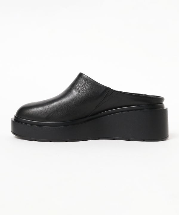 Mollini / Semille Black Leather Mules